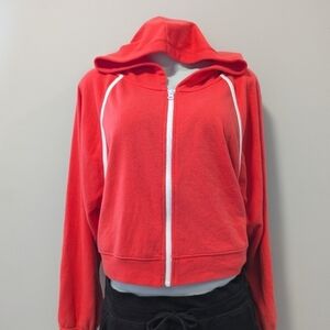 DSG TWITCH + ALLISON Women’s Terry Oversized Coral Hoodie Size L